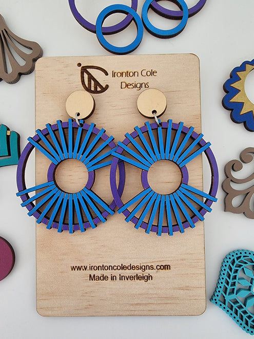 Wood Earrings