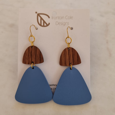 Double igloo earrings