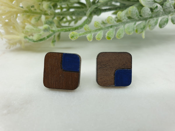 Square wooden studs