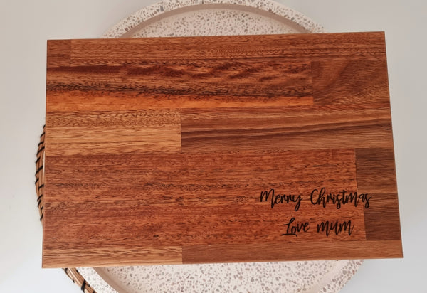 Personalised cheeseboard