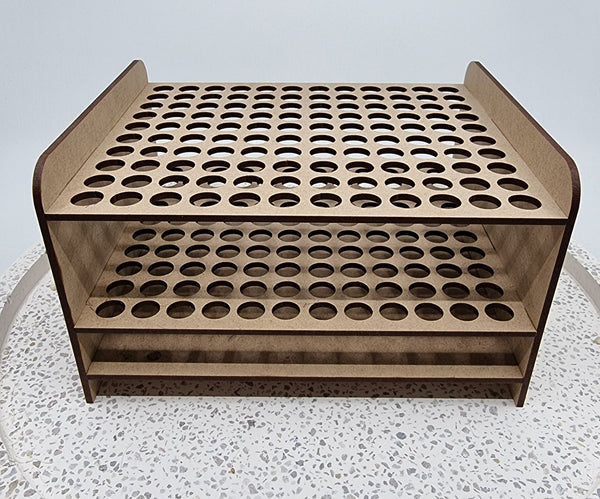 Wooden art organiser 12mm hole