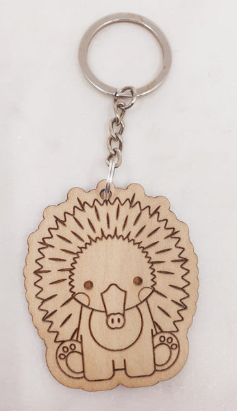 Animal wooden keyrings